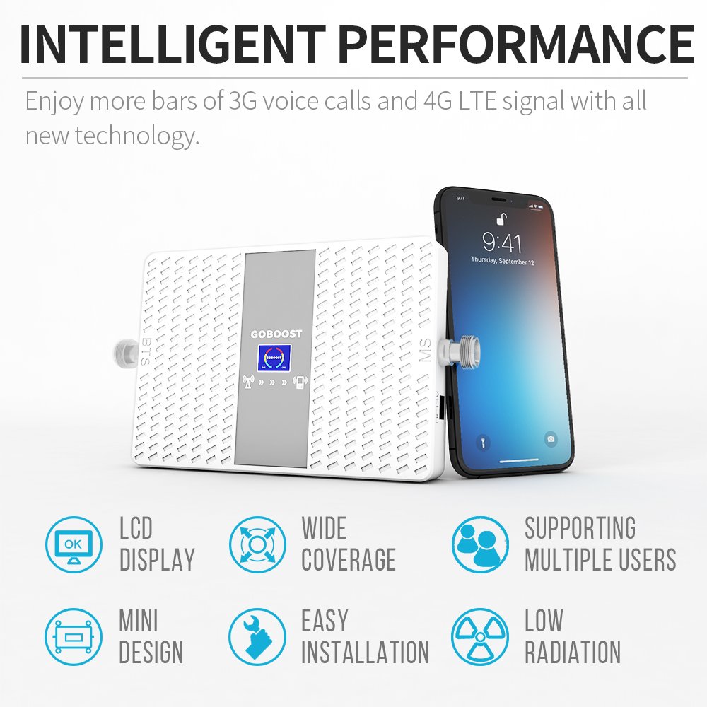 GOBOOST CL High Quality Dual Band 2G 3G 4G AGC Function CDMA/LTE-700 Band 5/28 with Factory Price Repeater/Booster/Amplifier